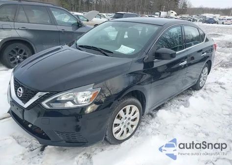 2017 Nissan Sentra S из США, поврежденный, VIN 3N1AB7AP3HY223625